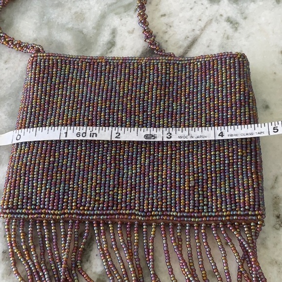 Vintage Inge Christopher multicolor beaded bag - Picture 5 of 7